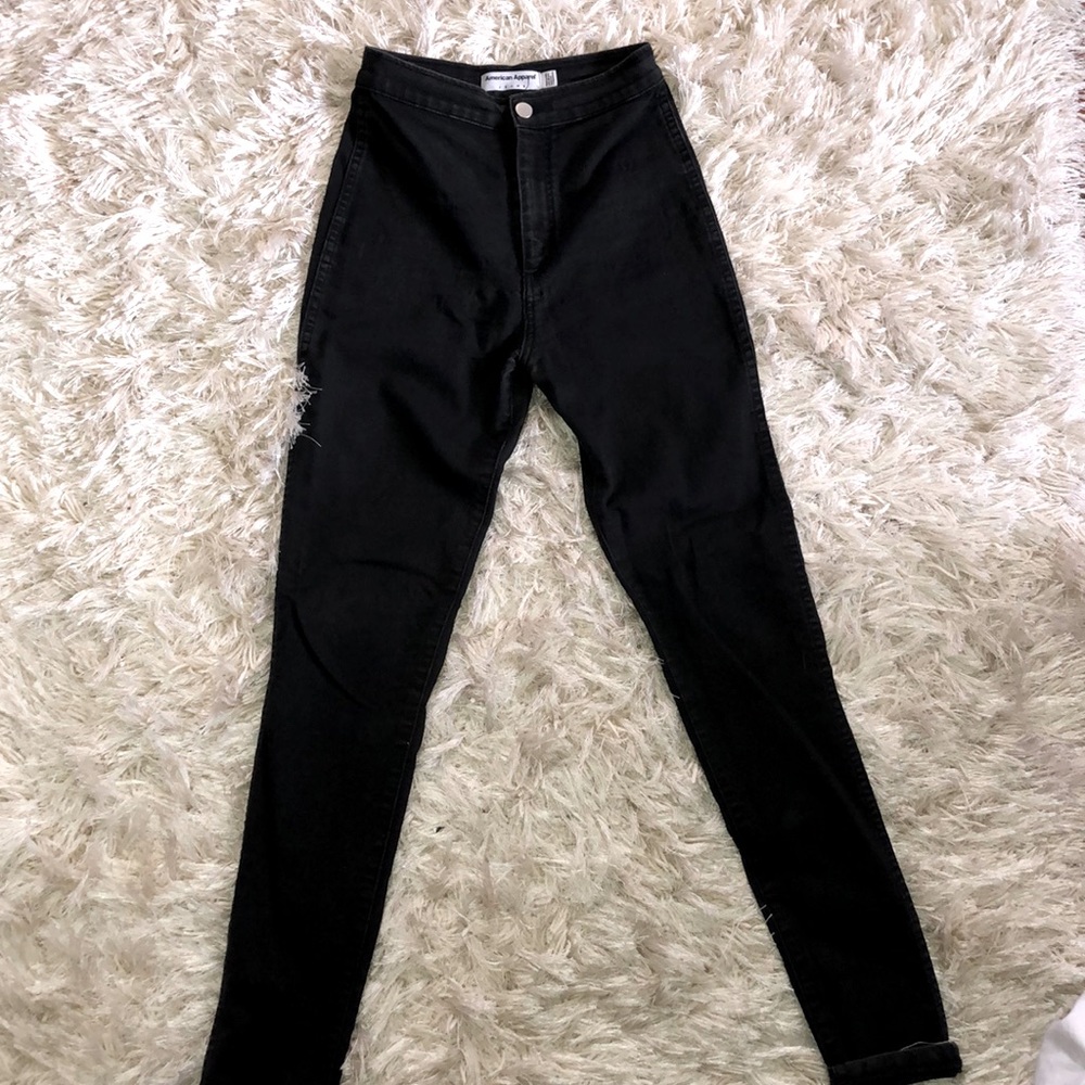 American Apparel Black Jeans
